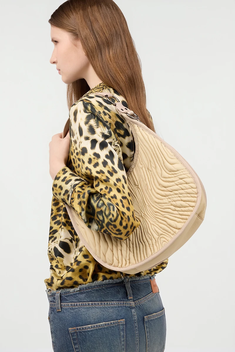 Medium Matelassé Bologna Bag