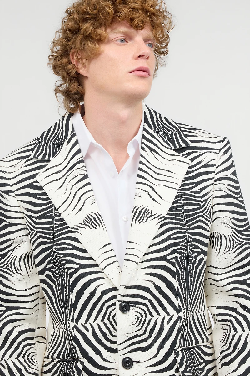 Zebra Print Jacket
