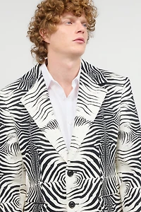 Zebra Print Jacket