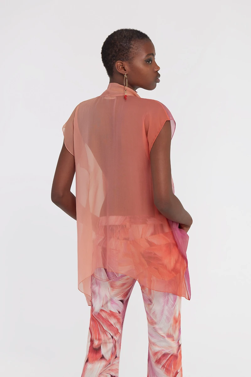 Shirt with Bow Detail