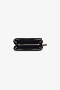 Wallet with Monogram RC and zip