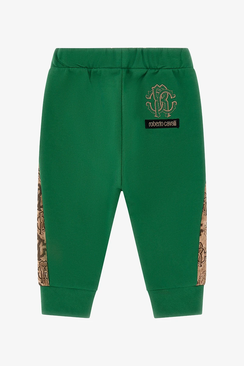 Sweatpants With Logo-Branded Inserts