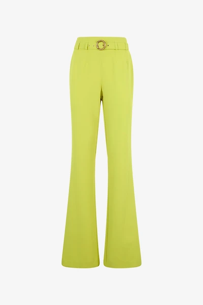 Pants With Front Belt