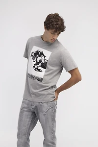 T-shirt with Horse logo and print