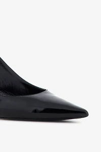 Leather Slingback Pumps