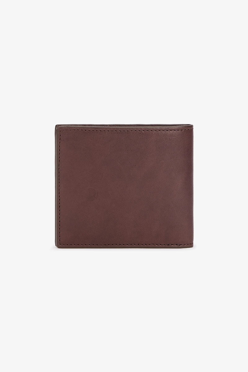 Square Bi-Fold Wallet With RC Monogram