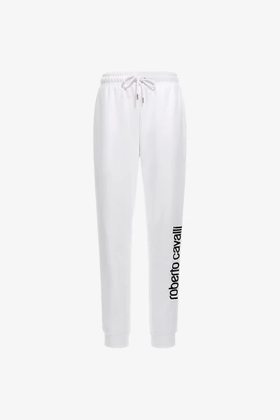 Sporty pants with logo