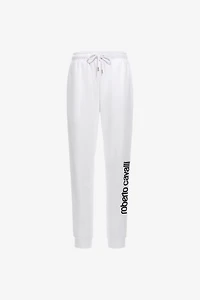 Sporty pants with logo