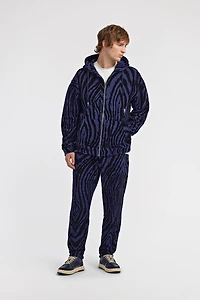 Zebra print sweatshirt