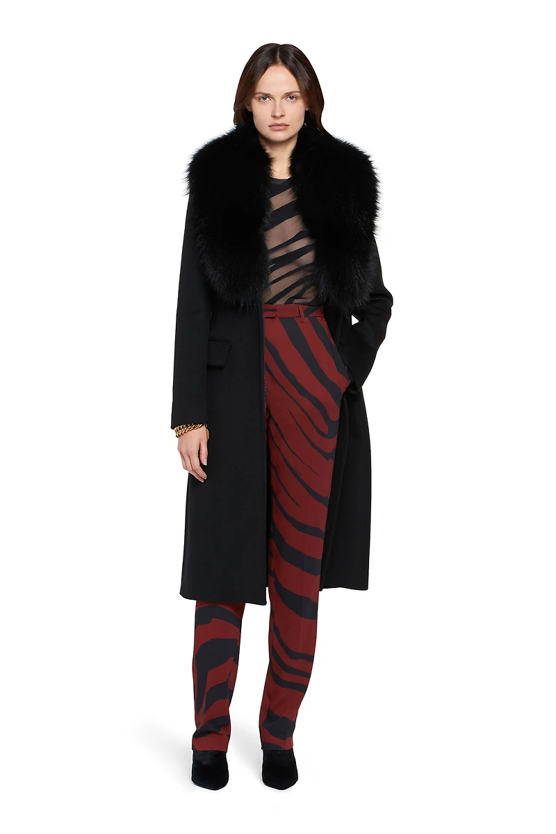 Zebra print trousers