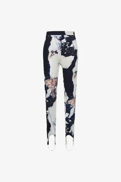 Marble Print Pants