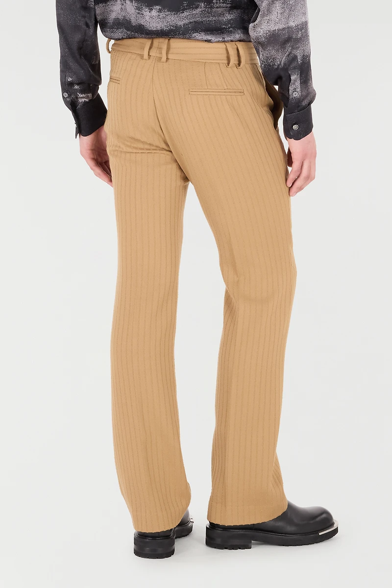 Striped Virgin Wool Pants