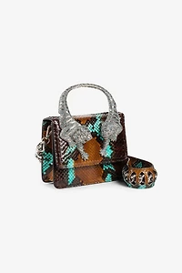 Small Roar Crystal-Embellished Shoulder Bag