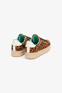 Sneakers With Jaguar Skin Print
