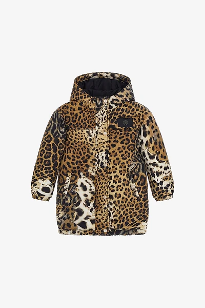 Jaguar skin print outwear