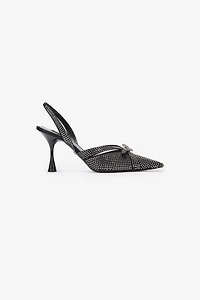 Slingbacks With Rhinestones
