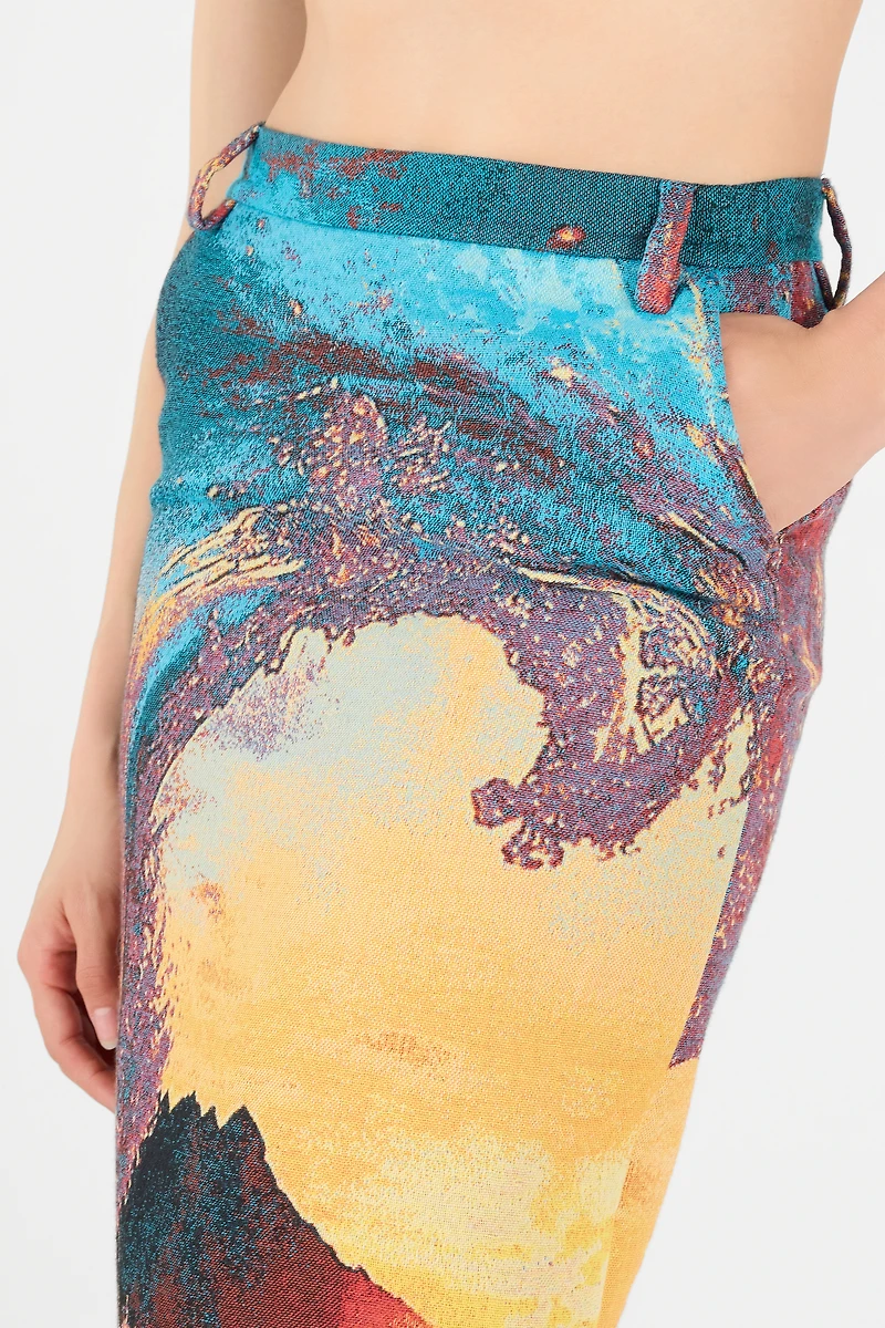 Itaca Print Skirt