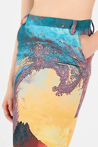 Itaca Print Skirt