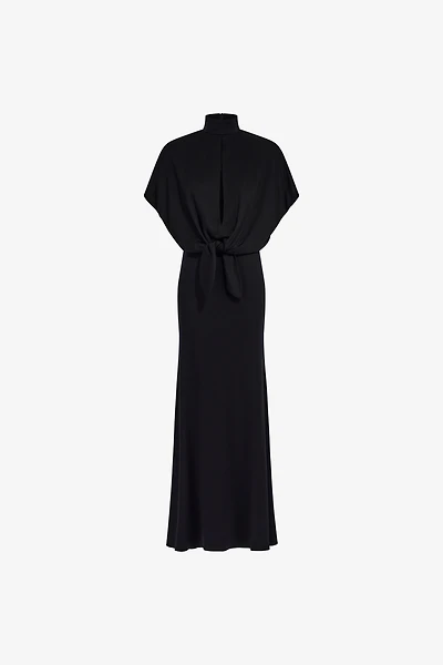 Long dress with knot