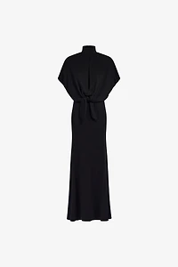 Long dress with knot