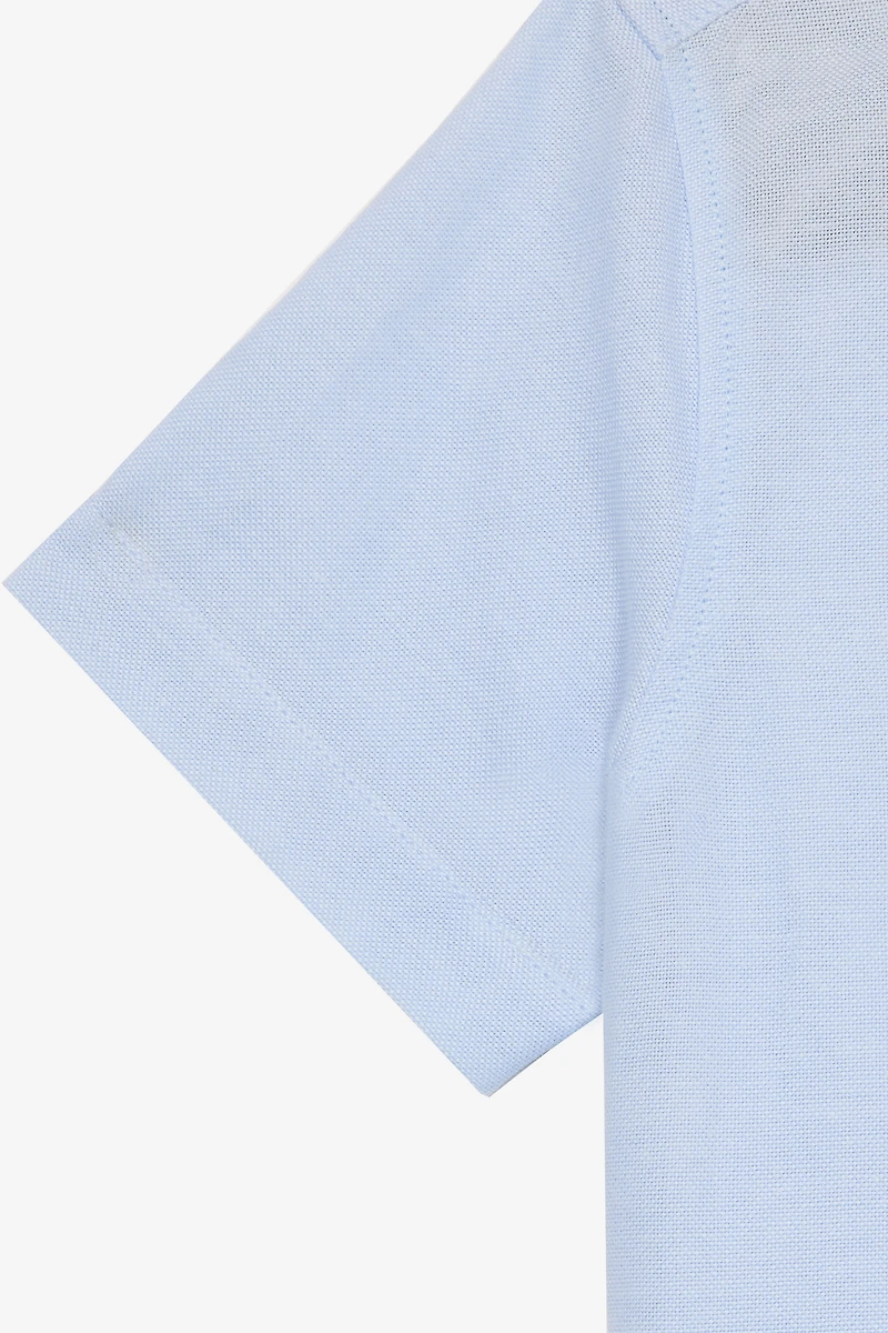 Shirt With RC Monogram Patch And Lettering