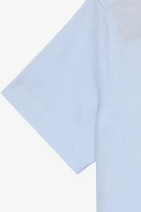 Shirt With RC Monogram Patch And Lettering