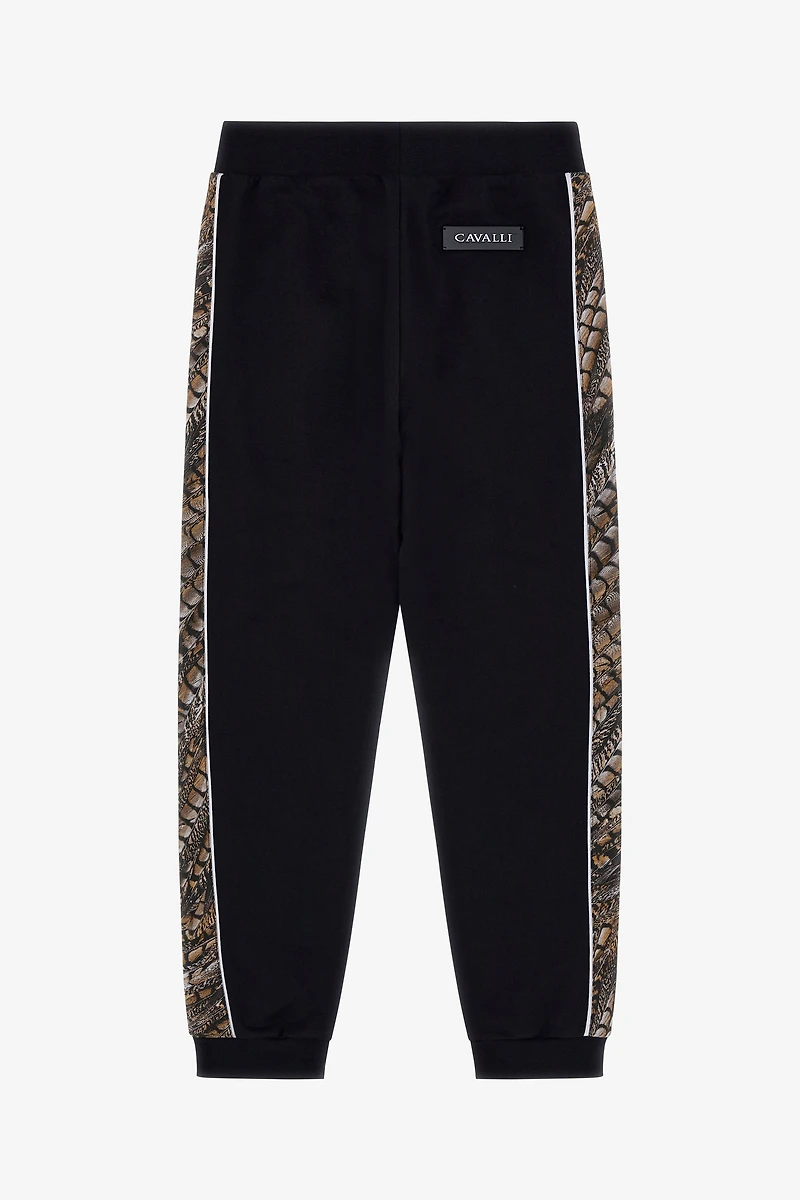 Jogger with Animal Stripes