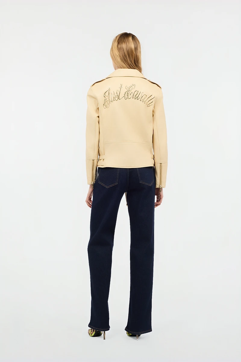Jacket With Studded Logo