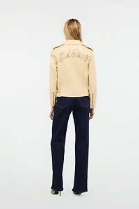 Jacket With Studded Logo