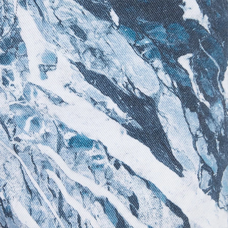 Pants With Marble Print