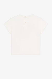 Monogram-print short-sleeved T-shirt