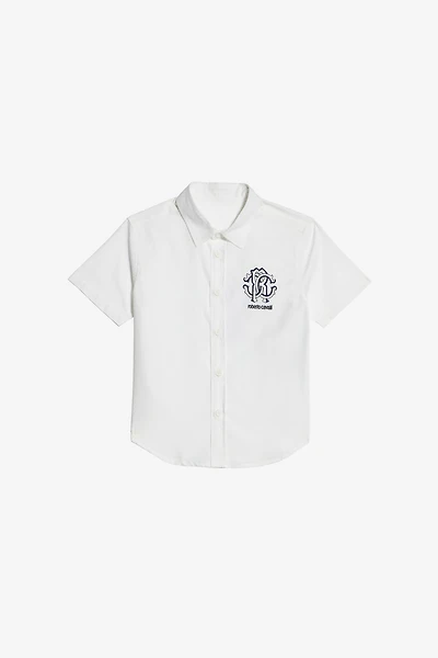 Shirt With RC Monogram And Logo