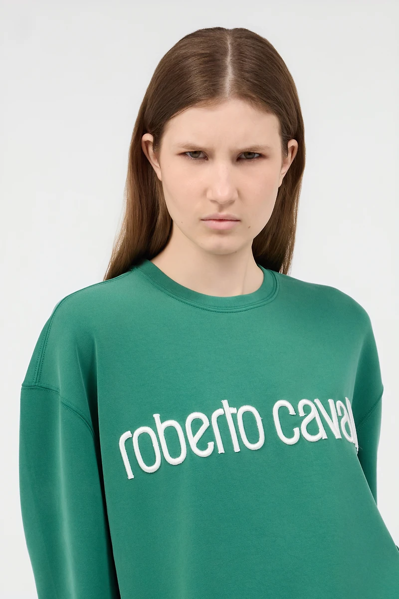 Green Logo Sweatshirt