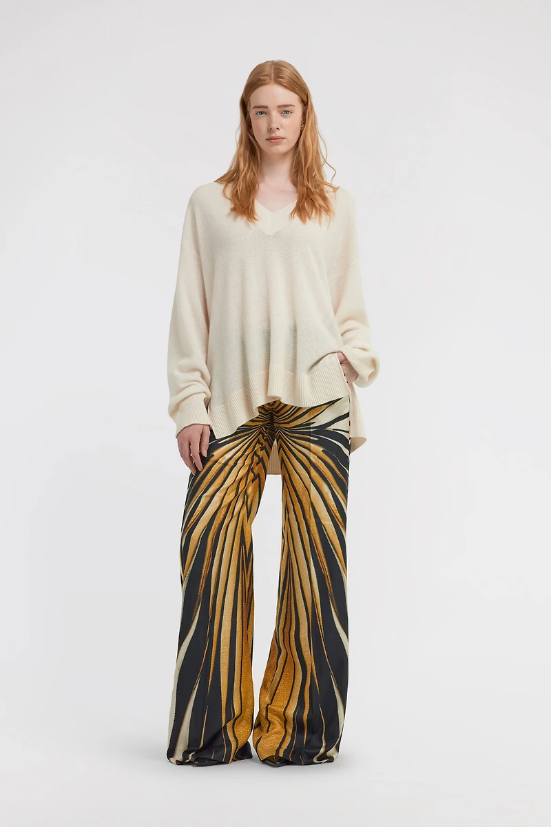 Sweater with V-Neck