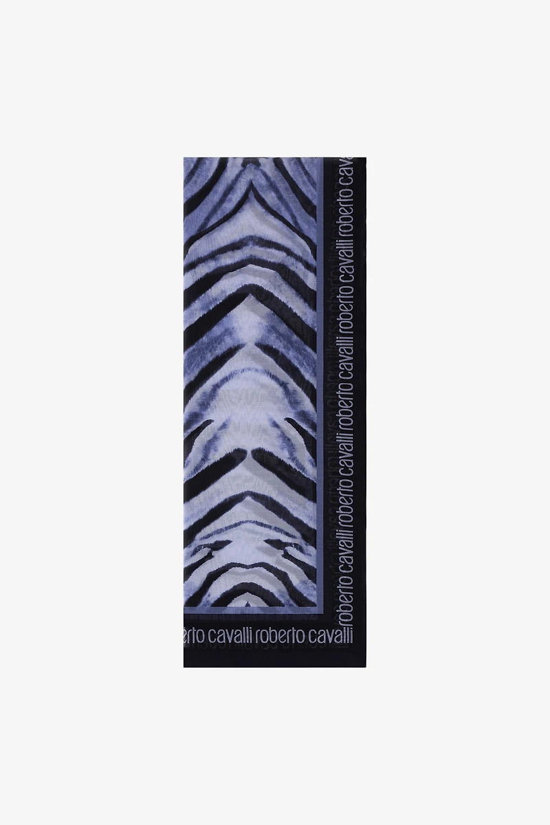 Roberto Cavalli Stole with Zebra print