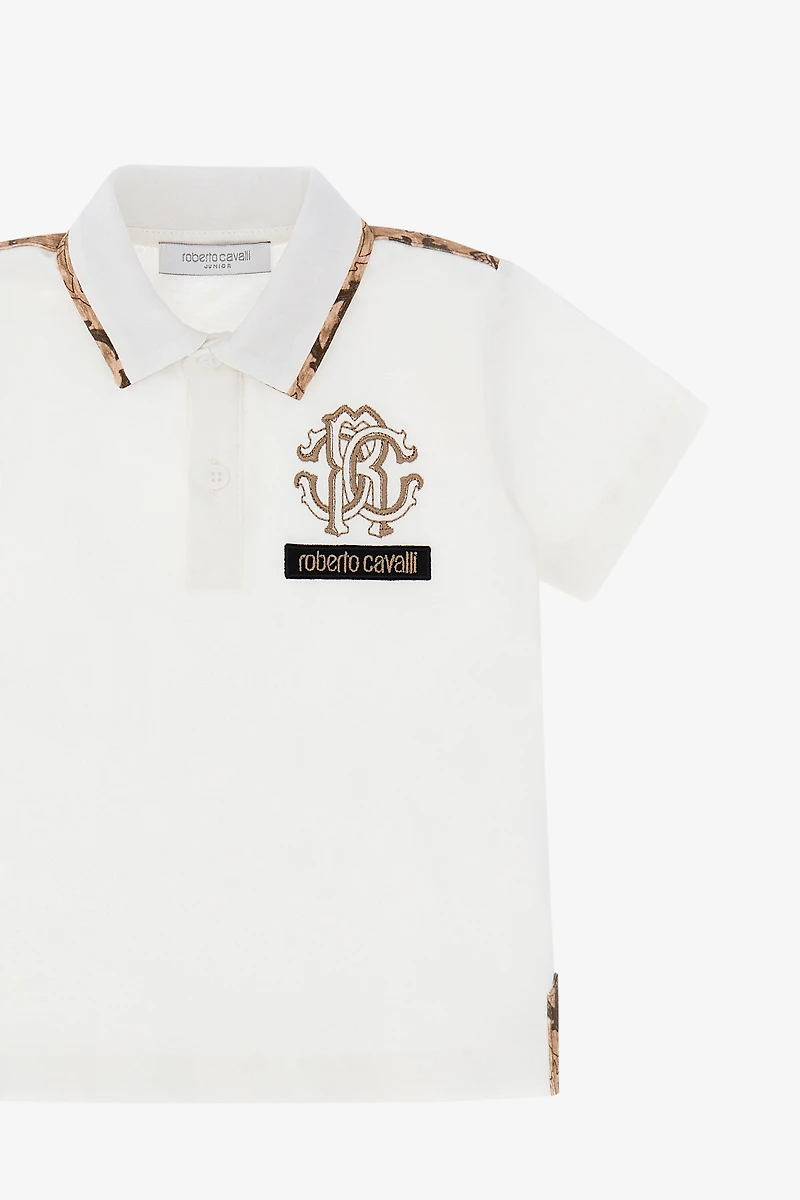 Tiger-Accent Polo Shirt