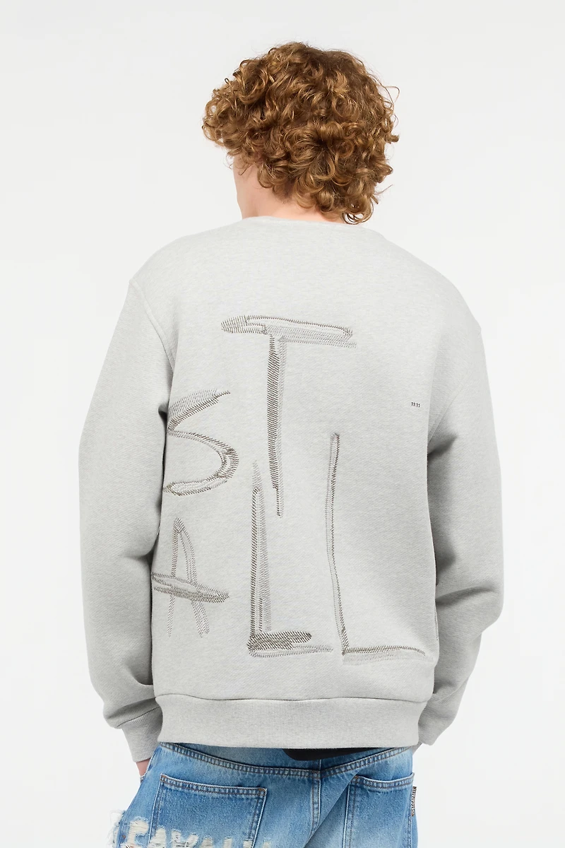 Sweatshirt With Lettering