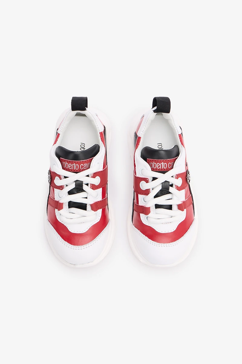 Color-Block Sneakers With RC Monogram