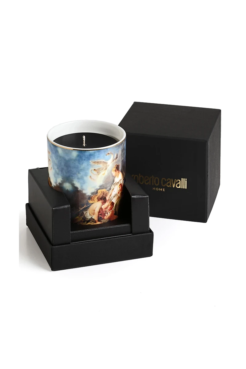 Wild Leda-Print Scented Candle