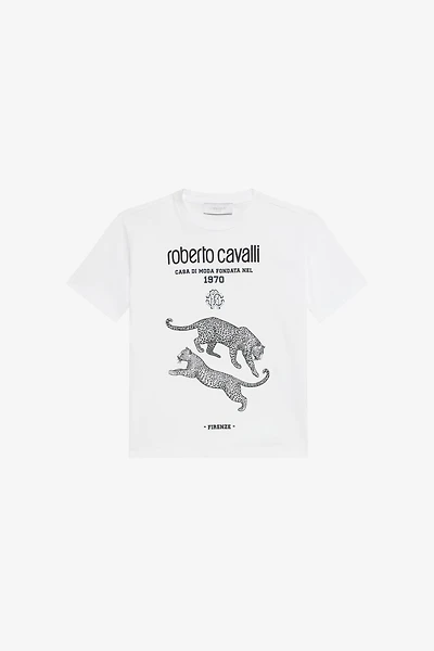 Cotton t-shirt with print