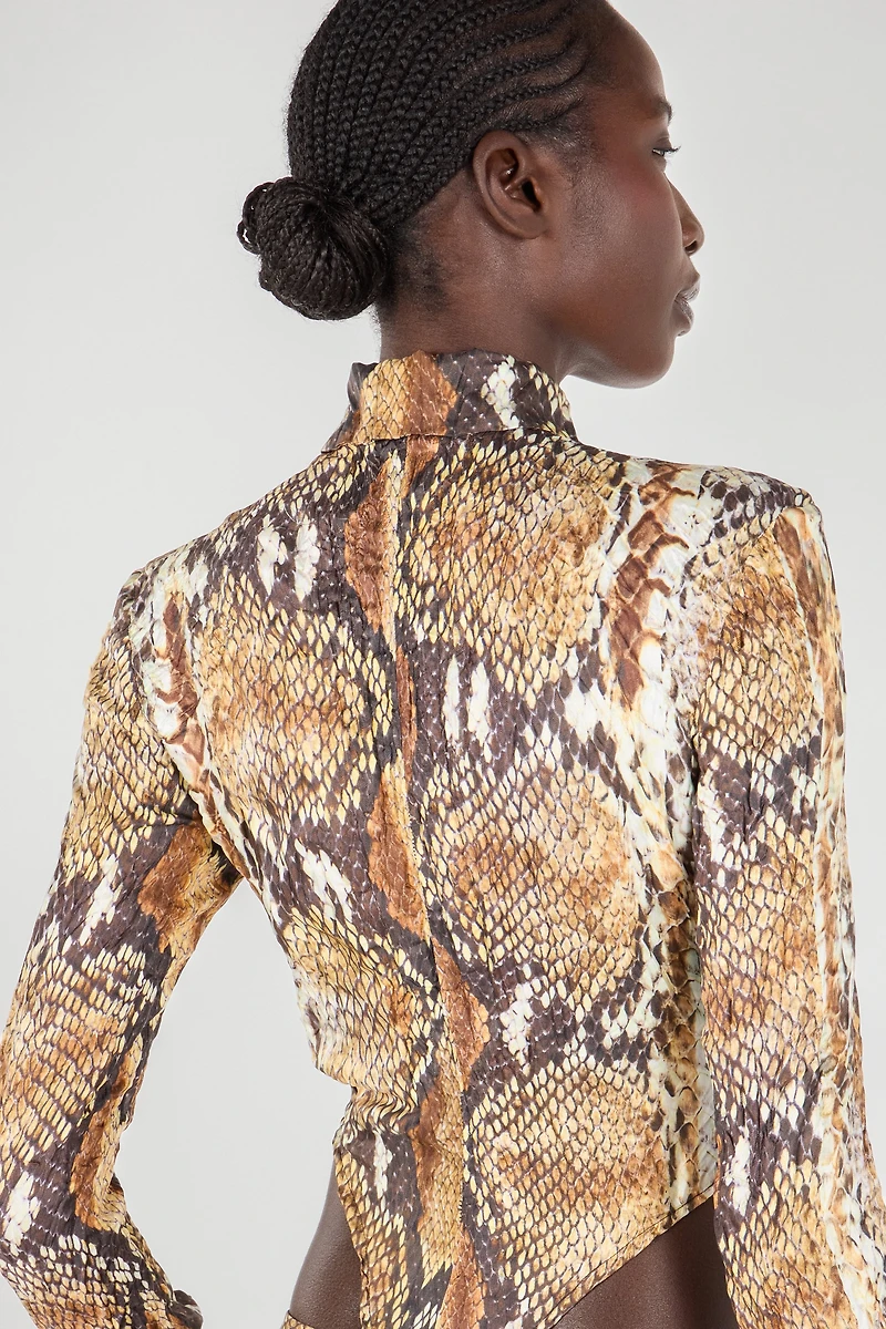 Python Print Shirt Bodysuit