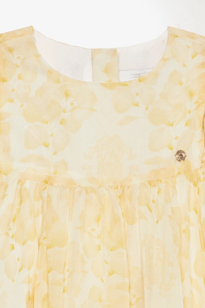 Silk Dress With Floral Print