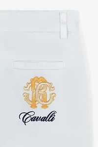 RC Monogram-Embroidered Shorts