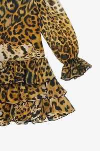 Leopard-print dress