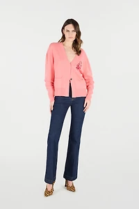 Five-Pocket Flared Jeans
