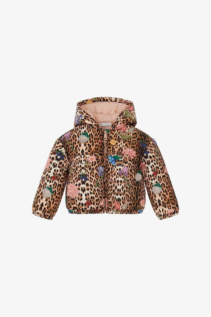 Leopard-print jacket