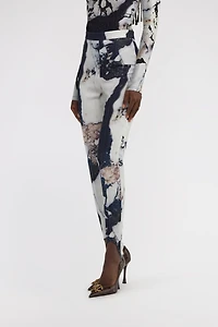 Marble Print Pants