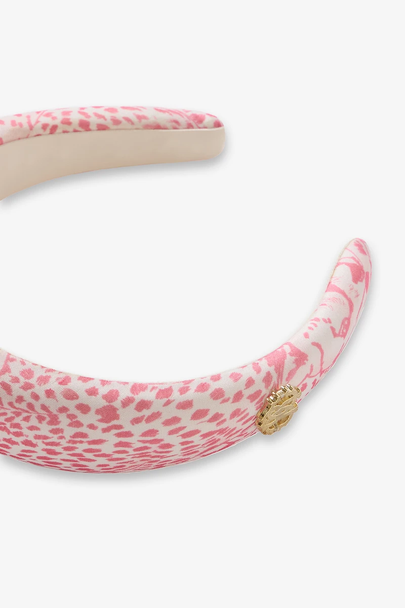 Headband With RC Monogram And Crystals