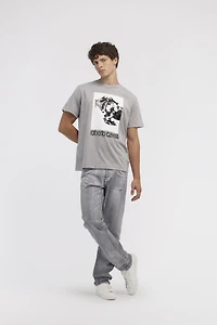 T-shirt with Horse logo and print
