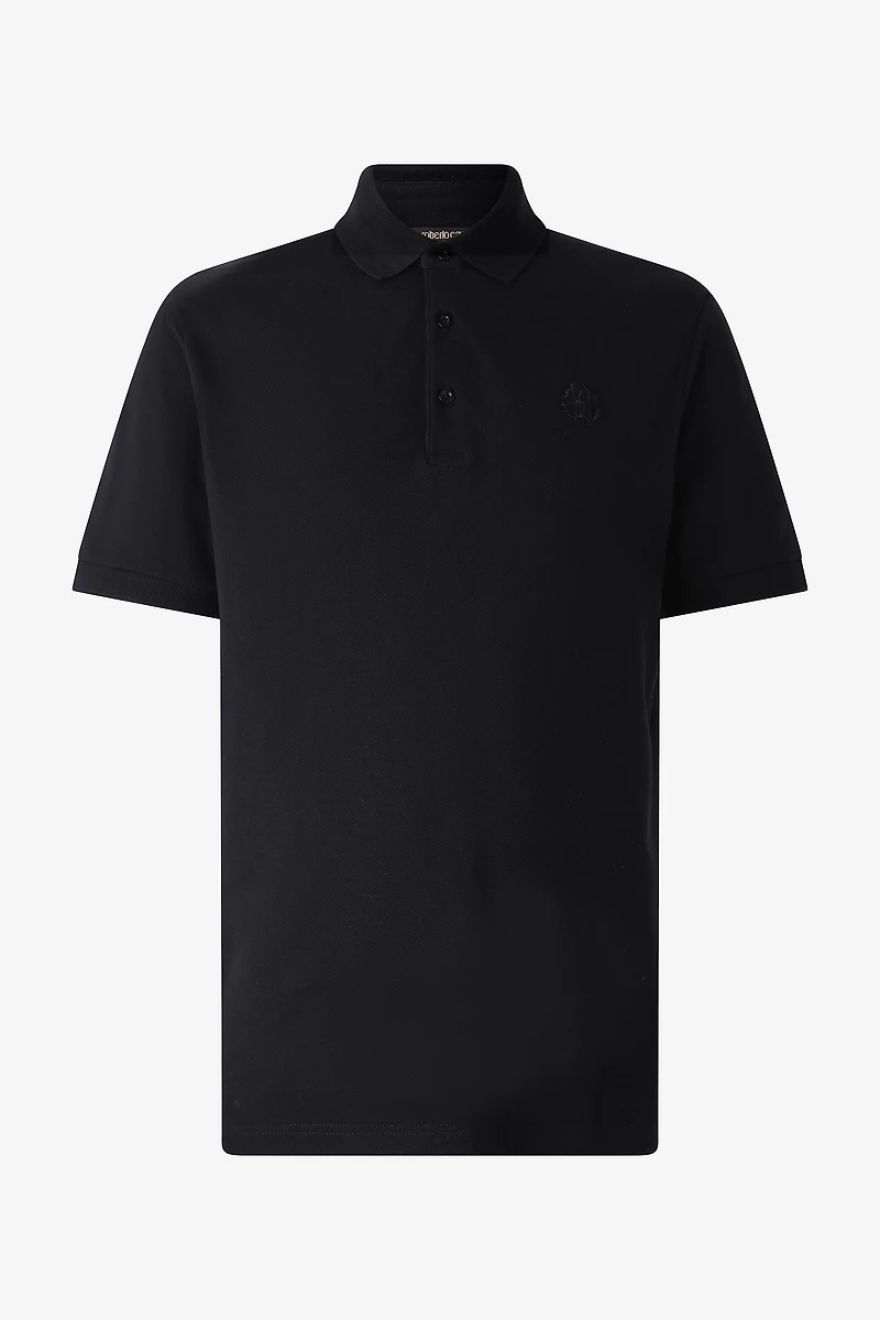 Polo With RC Monogram And Logo Embroidery